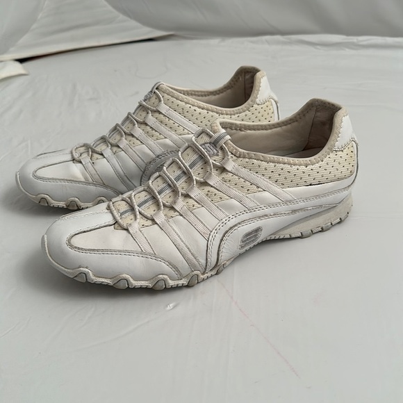 Skechers Y2K white slip on sneakers 9.5 - Picture 4 of 7
